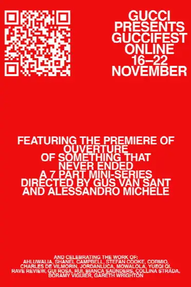 Ouverture Of Something That Never Ended